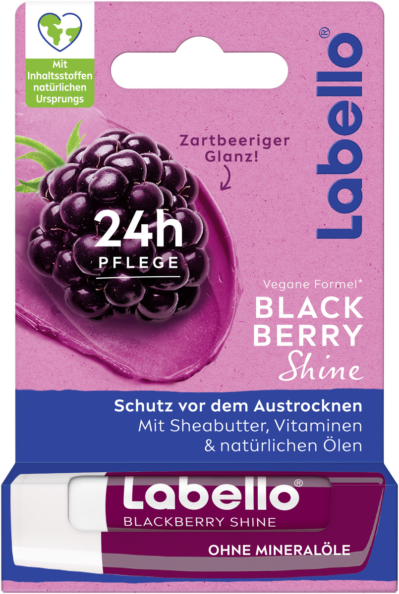 labello als gleitgel Labello Lippenpflege Blackberry Shine online bestellen