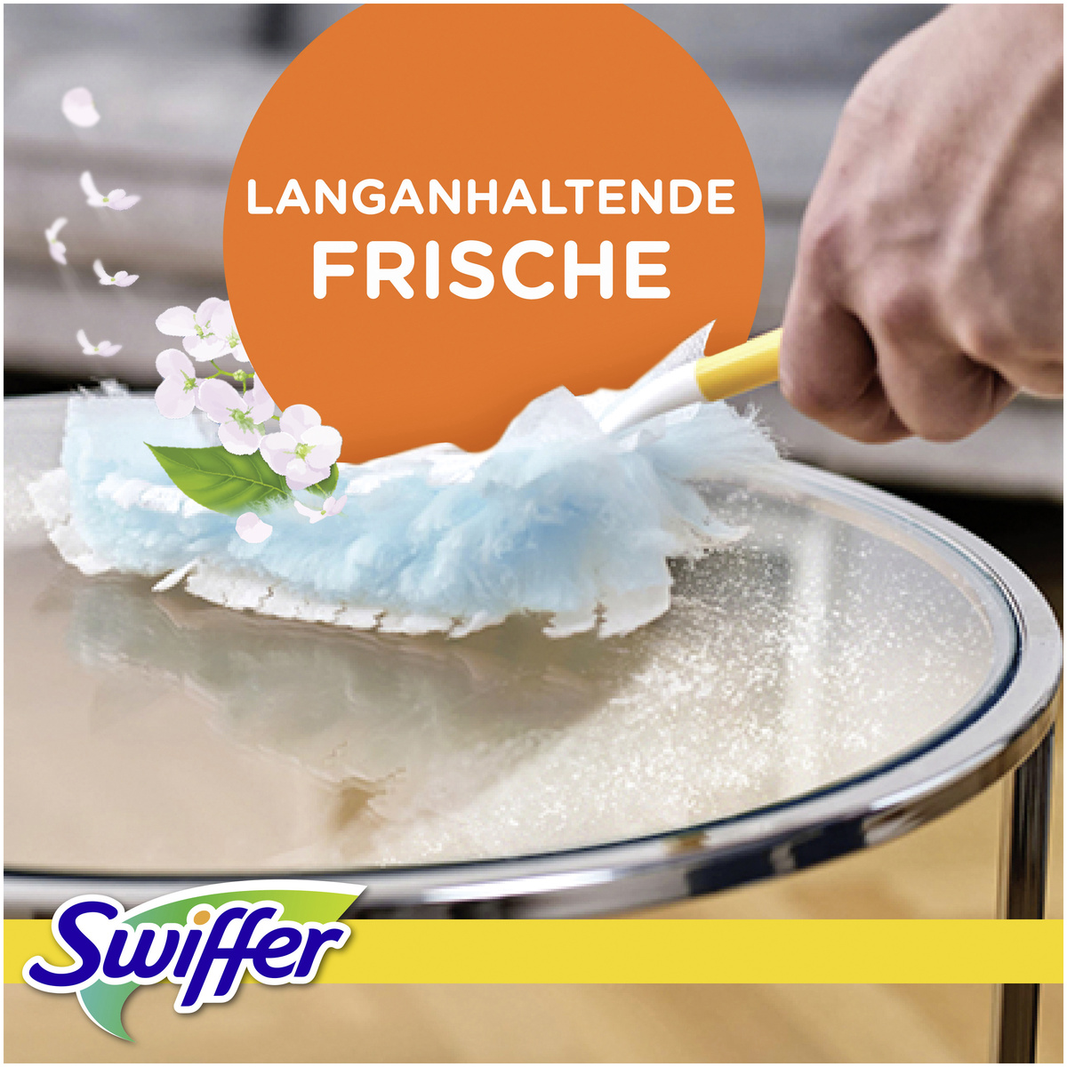 Swiffer Duster Staubfänger, 72 Stück Maxi-Format - Fängt Staub, Haare & Allergene Effektiv Ein