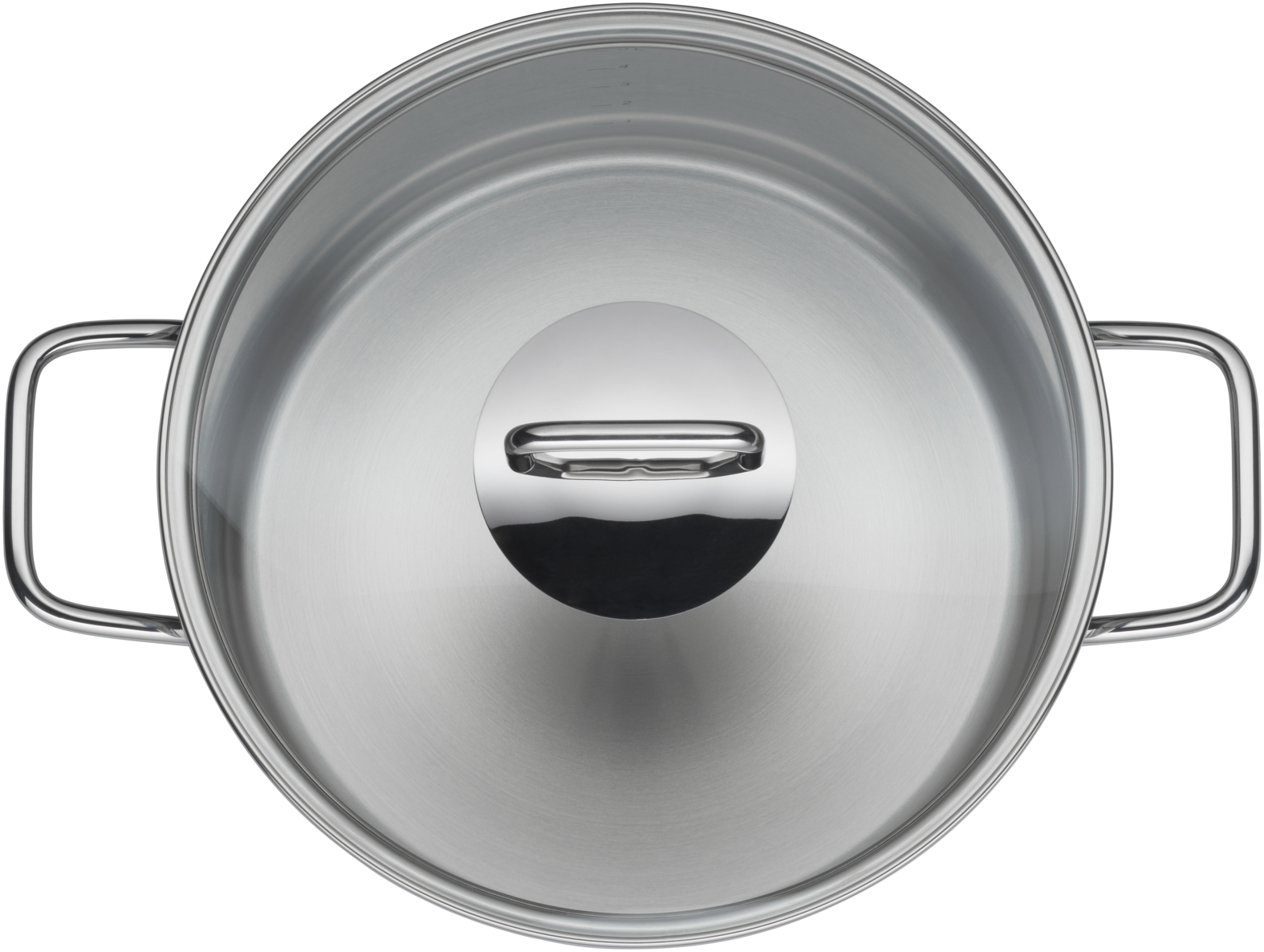 WMF Profima Kochtopf Groß 24cm, Glasdeckel, Fleischtopf Induktion 5,7l
