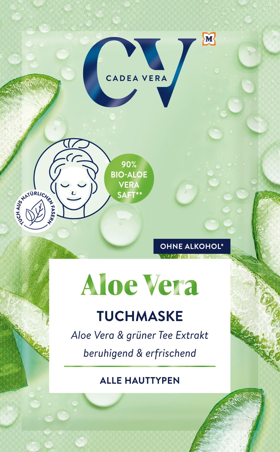 CV Tuchmaske Aloe Vera bei MUELLER kaufen