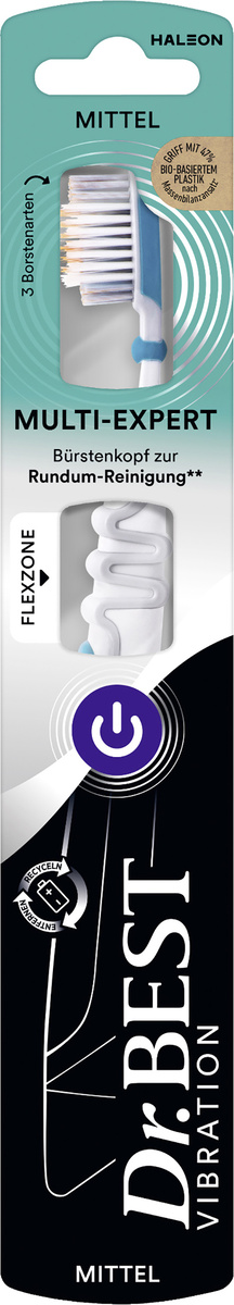Dr.BEST Vibration Multi Expert Zahnbürste mittel online bestellen