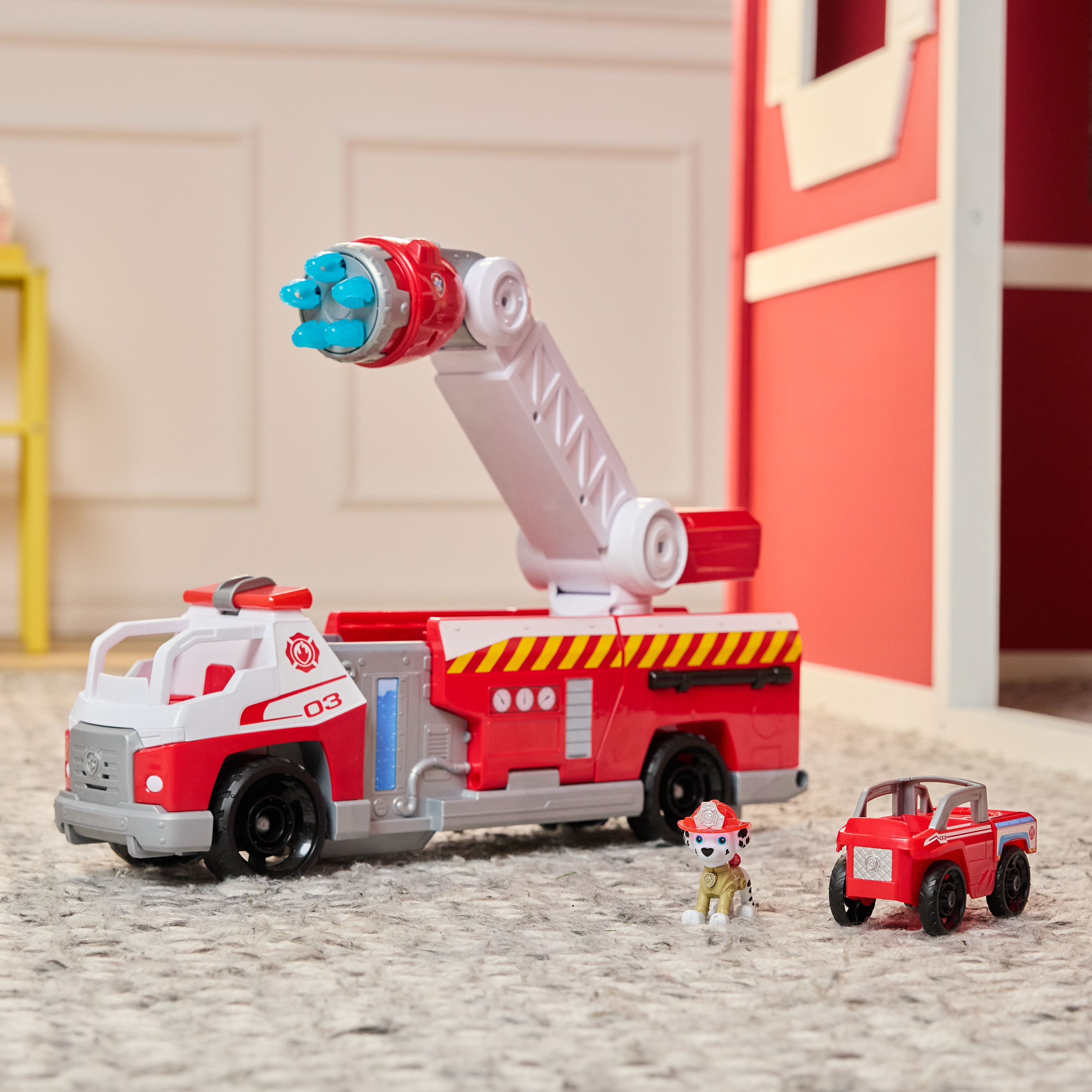Paw Patrol Feuerwehrauto Mit Marshall (Gebraucht) I Produktbild-Vorschau 12