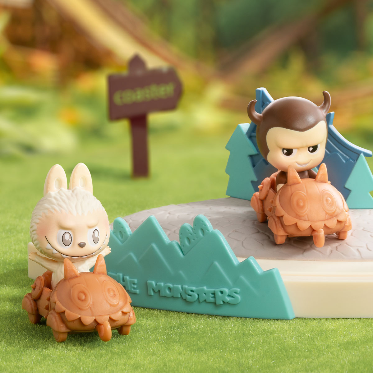 Pop Mart THE MONSTERS Playing Games Series Scene Sets. Sammelfigur