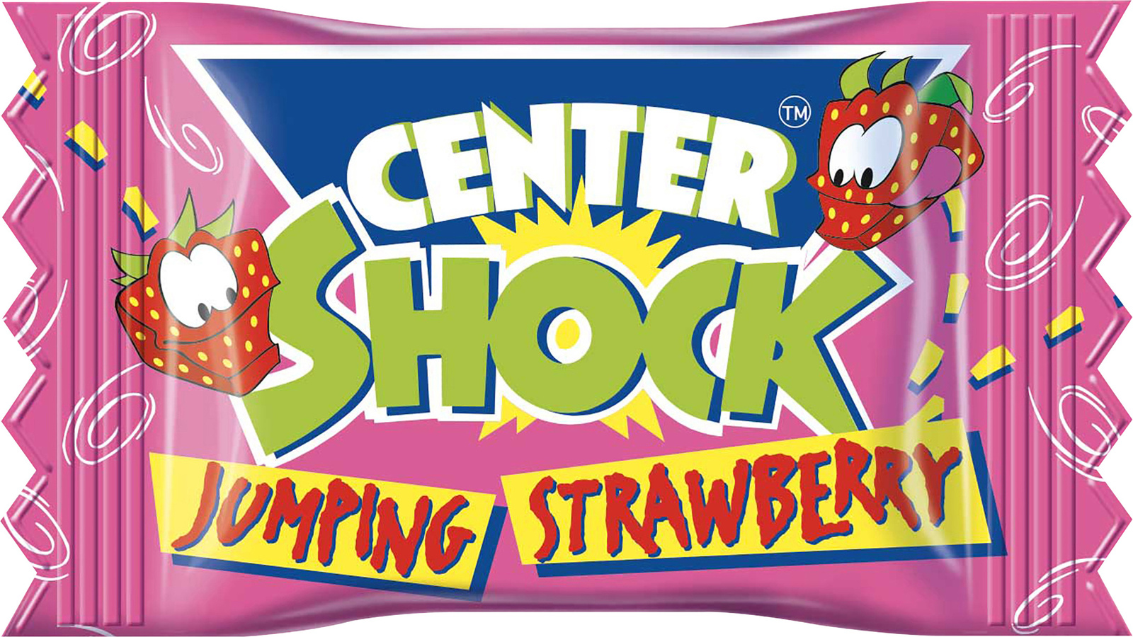 Center Shock Zungenmaler Pillow, Box Mit 100 Kaugummis, Extra Saurer Mit Füllung, Geeignet Für