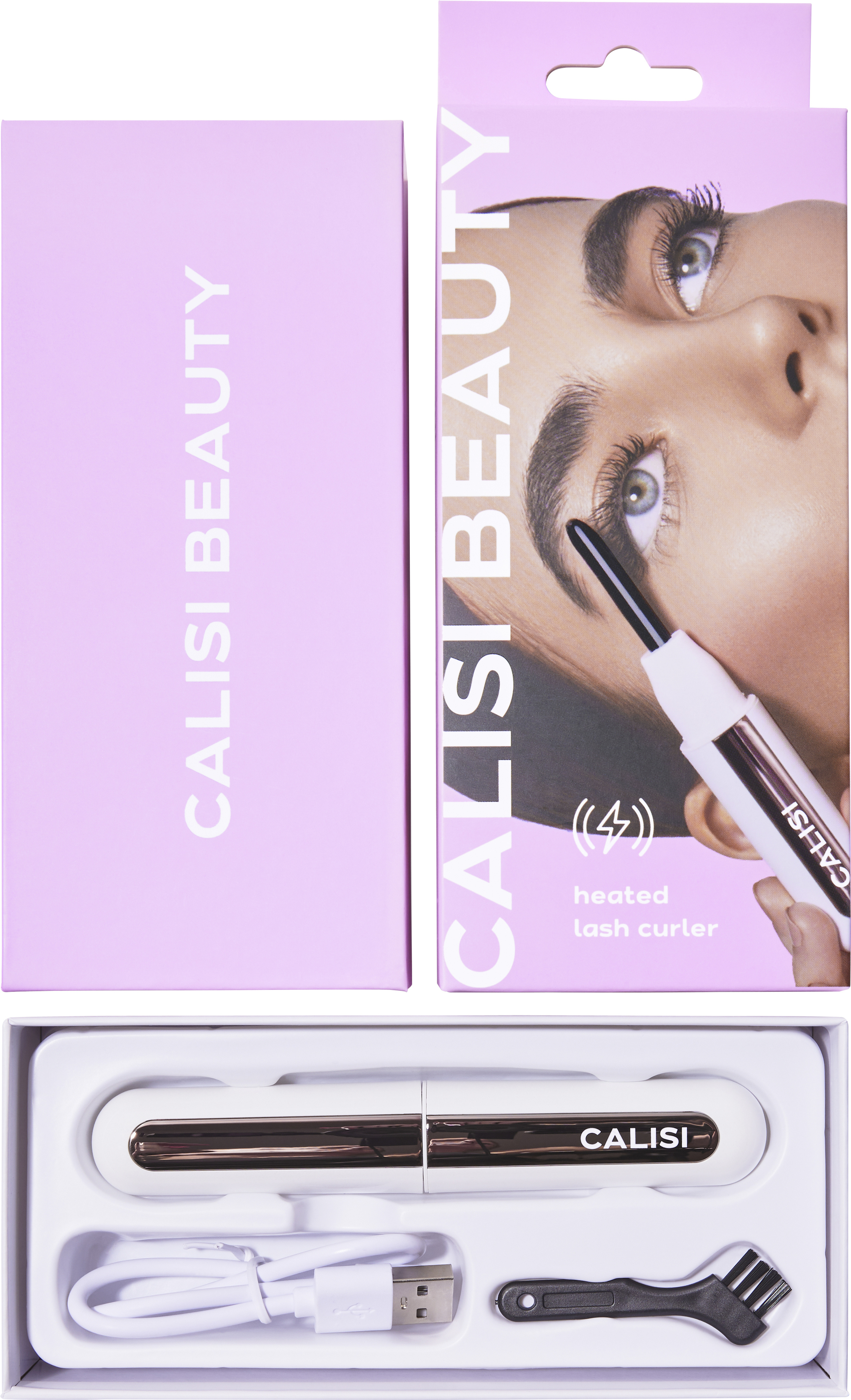 Uranian Beauty Wimpernzange Mit 2 Silikon Pads – Edelstahl Curler Für Natürliche, Gekräuselte Wimpern