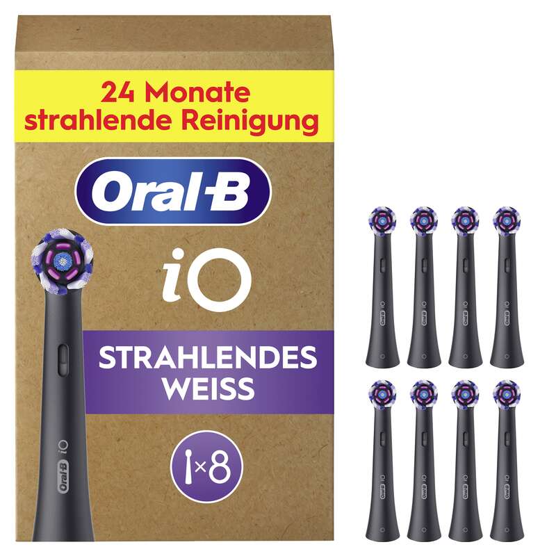 Oral-B iO Strahlendes Weiss Aufsteckbürsten