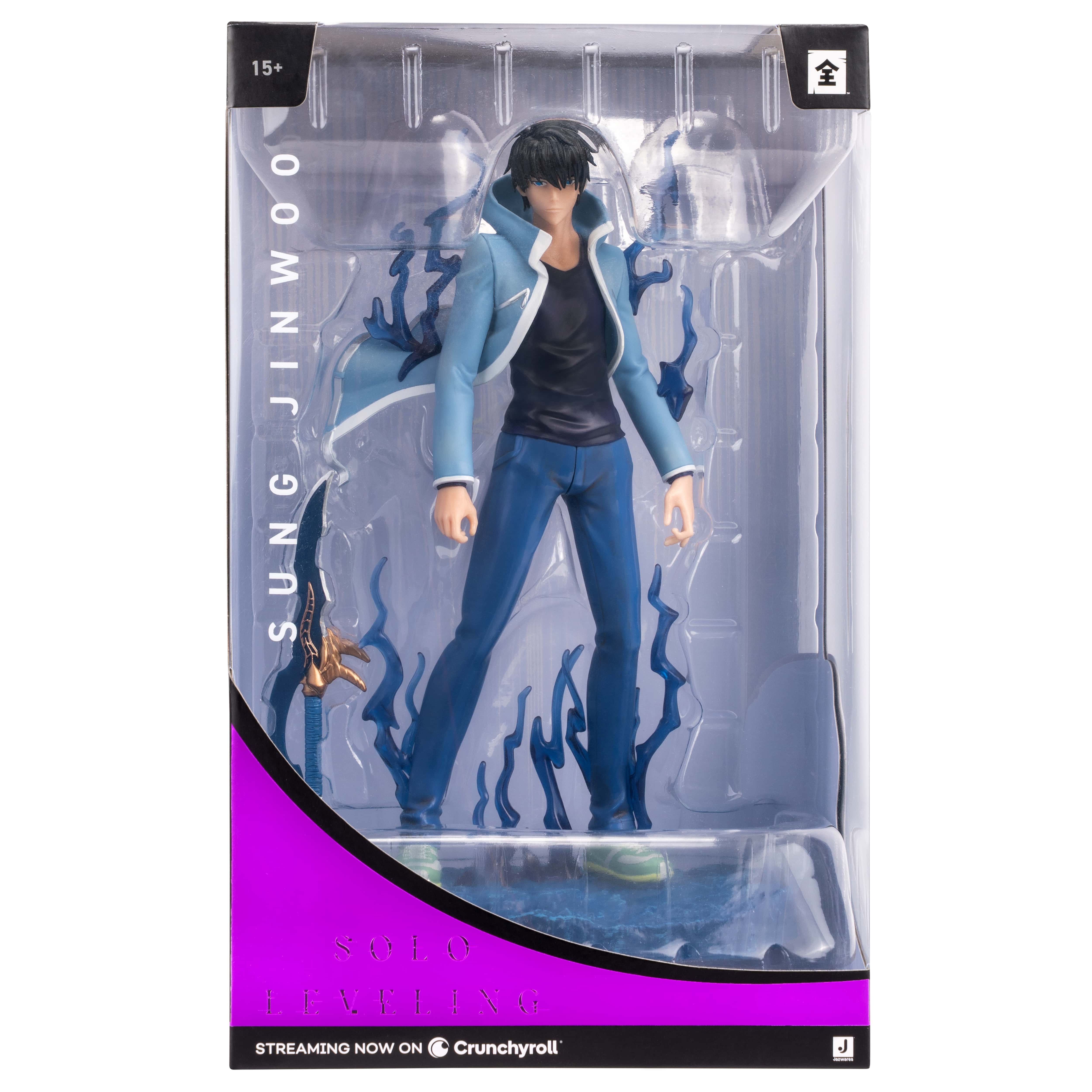 Figurines Solo Leveling Sung Jin Woo Et Ombre - Lot De 2 - Collection Manga - Neuf - 2025