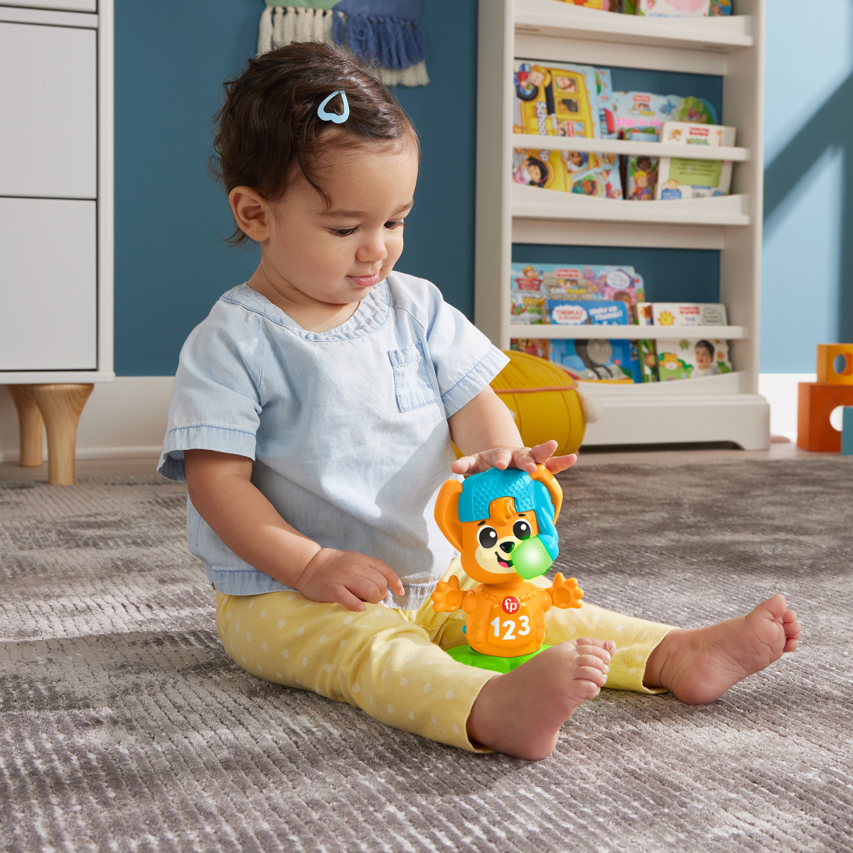 Stehauf Fuchs Baby-Spielzeug Mit Musik & Licht – Interaktives Krabbelspielzeug, Fördert Motorik, 6 Sounds & 11 Melodien
