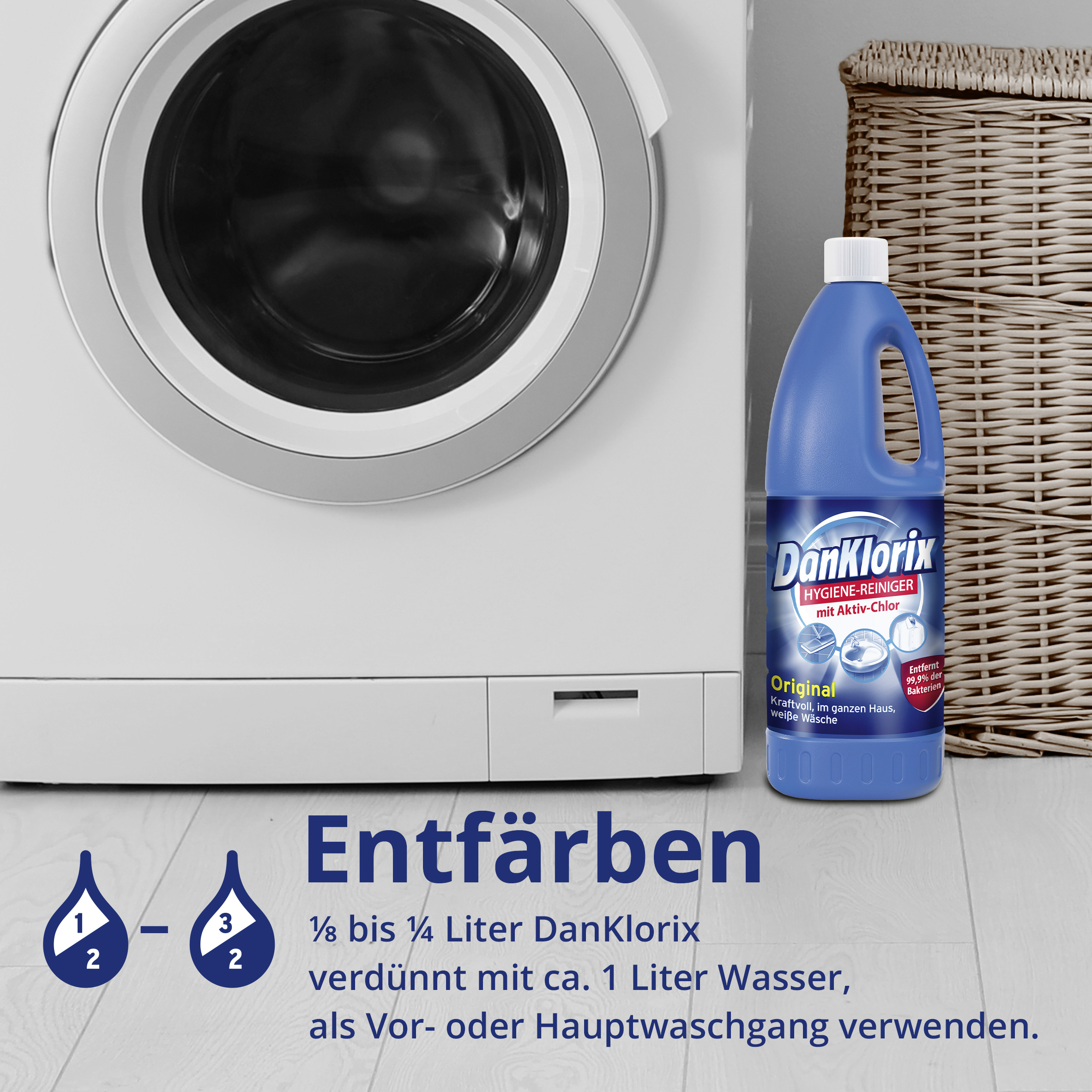 DanKlorix Original Hygienereiniger mit Chlor 1 online bestellen