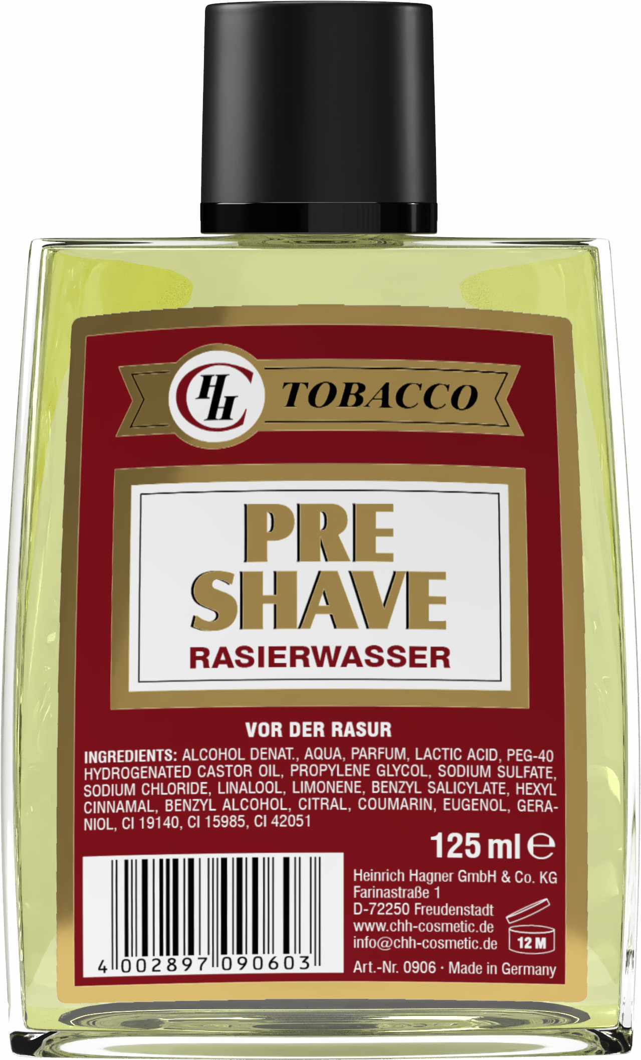 chh tobacco TOBACCO Pre Shave Rasierwasser online bestellen
