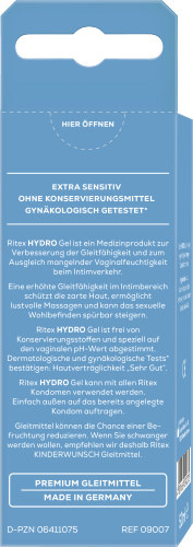 Ritex Gleitgel Hydro Sensitiv online bestellen | MLLER Ritex Gleitgel Hydro Sensitiv online bestellen | MLLER
