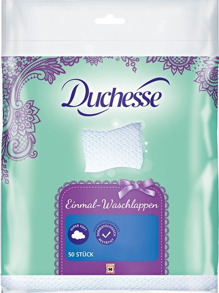 Simpli-Magic Baumwoll-Waschlappen (50 Stück) – 30,5 X 30,5 Cm – 5 Farben, Weich & Saugstark