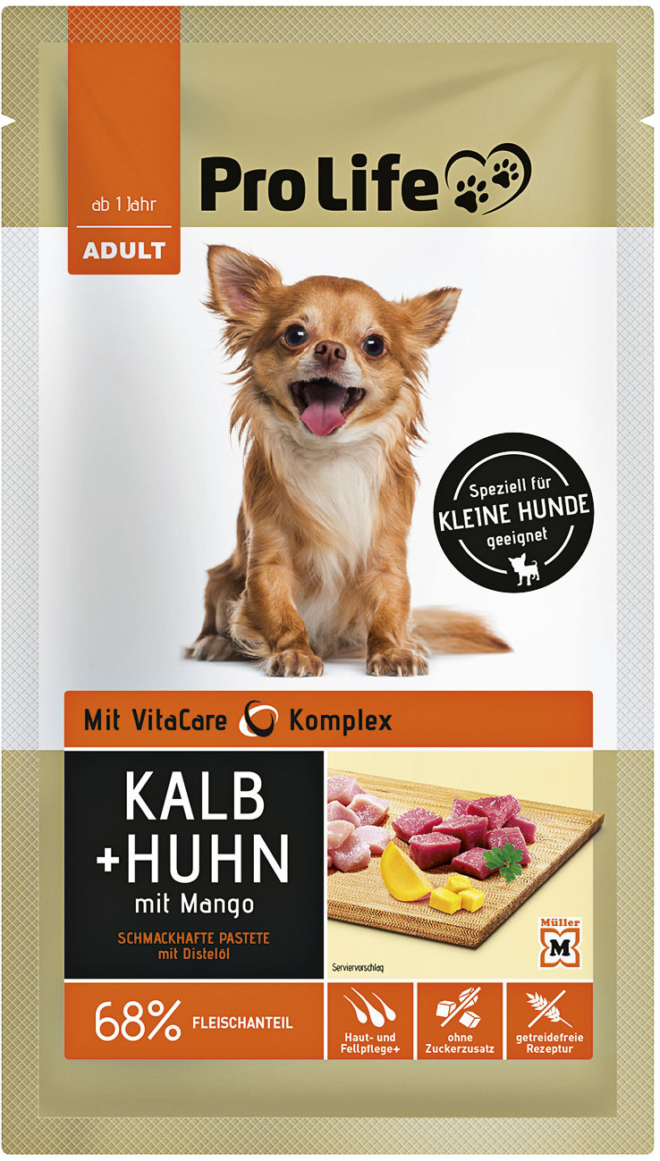 Prolife Smart Mini Adult Huhn & Reis - 2 Kg Hundefutter Für Kleine Rassen, Zur Gewichtskontrolle