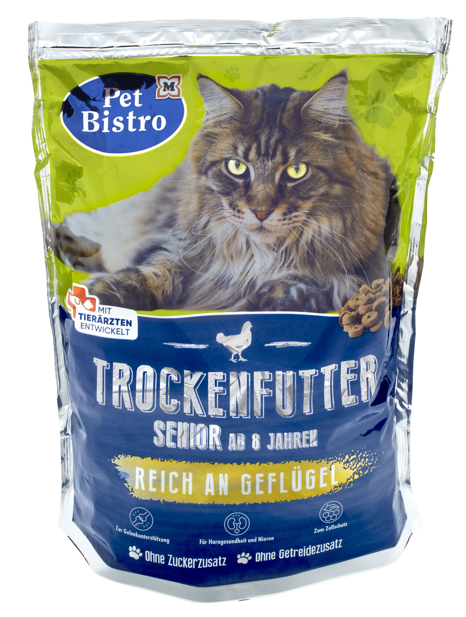 Pet Bistro Katzentrockenfutter Senior Reich an Geflgel online bestellen |  MLLER