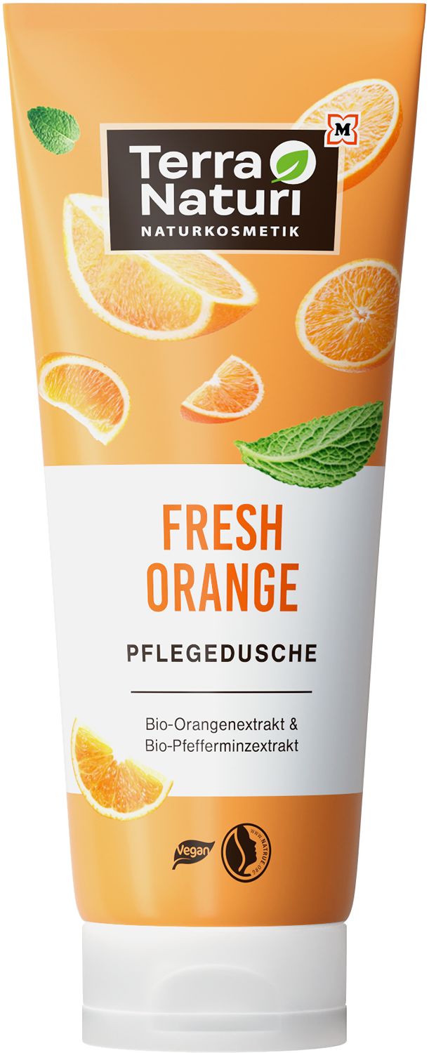 Terra Naturi Fresh Orange Pflegedusche Bio-Orangenextrakt & Bio