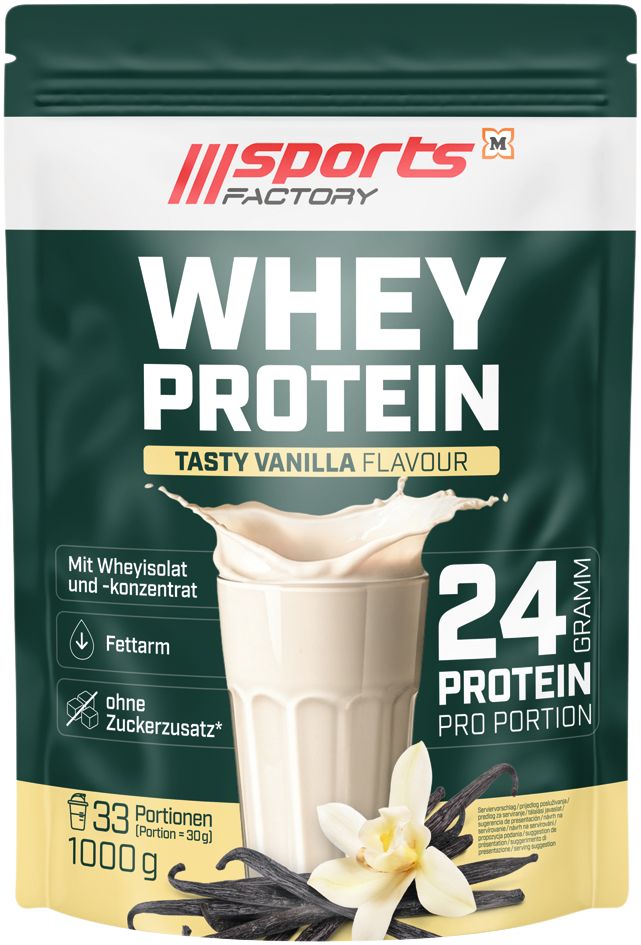 SPORTS FACTORY Whey Protein Proteinpulver