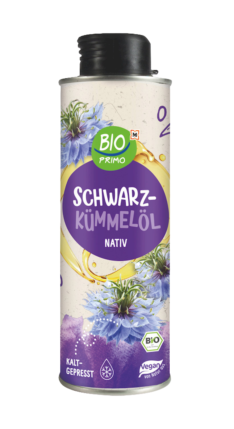 BIO PRIMO Bio Schwarzkümmelöl nativ online bestellen