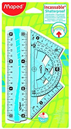 Maped Cetvel Seti Start 20 Cm Medium 4 Lü 242820