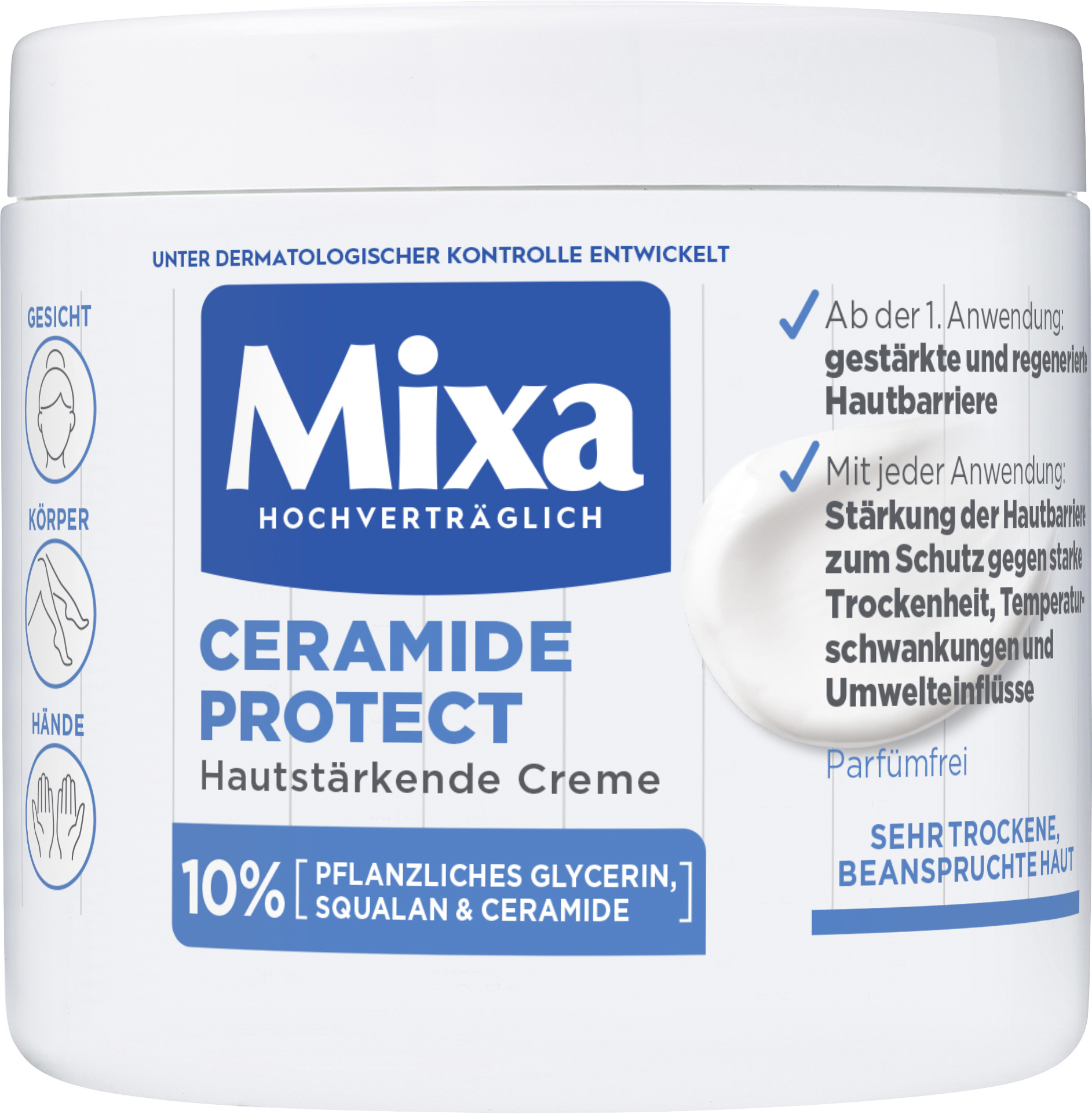 Mixa Ceramide Deep Moisture hautstärkende Creme