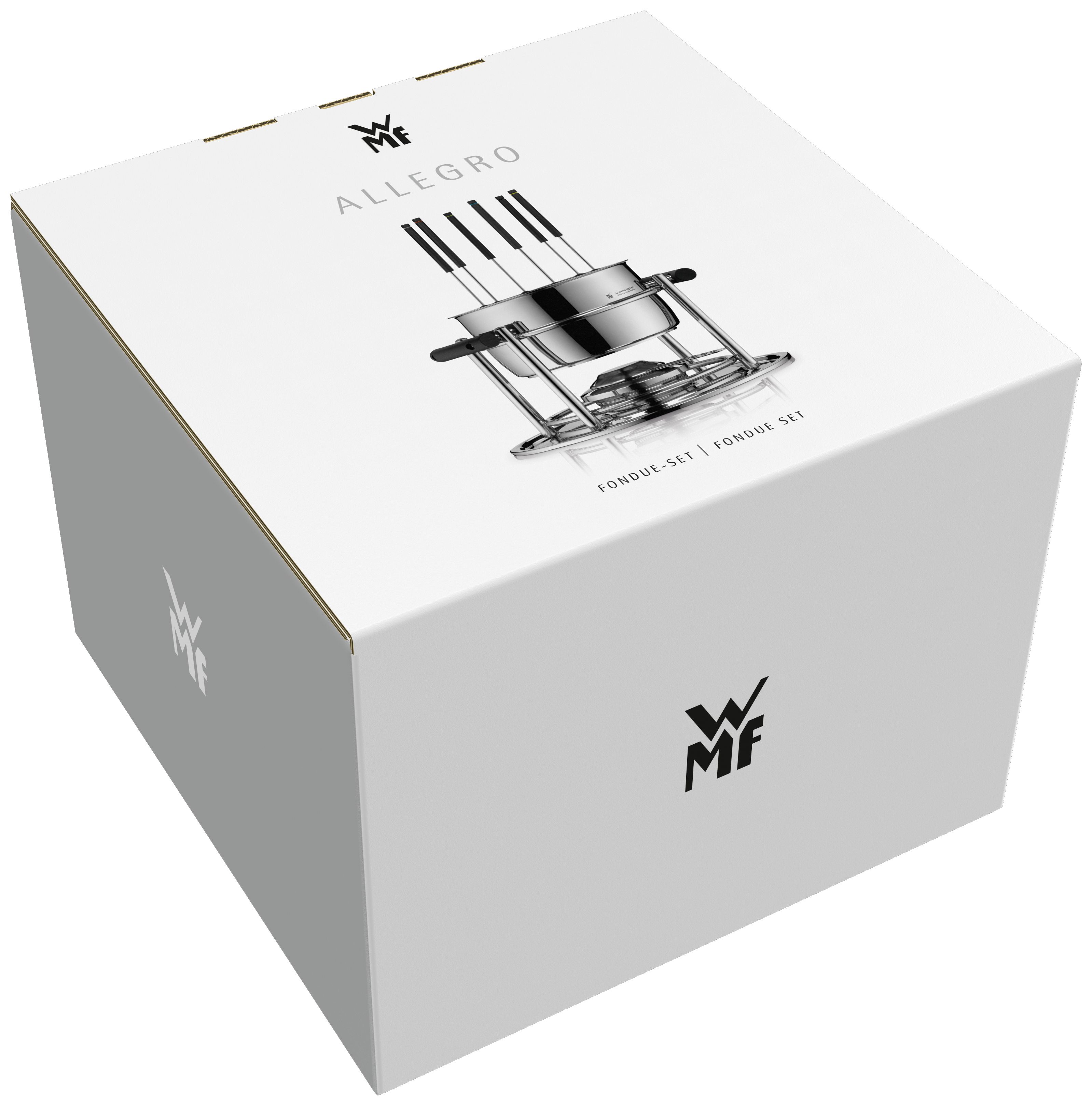 Set Fonduta WMF Party Allegro 795259900 - 11 Pezzi Per 6 Persone - Acciaio Inox 18/10 - Importato Germania - Foto 10