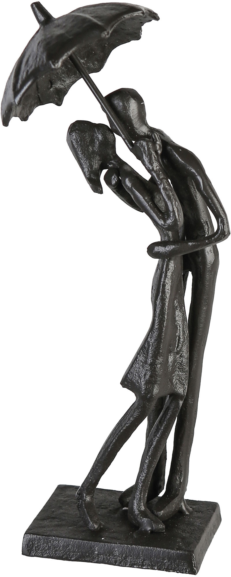 GILDE Decoratief object Sculptuur zeil-boot, zilverkleur (1 stuk