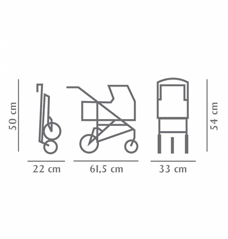 Gtz - 3-Rder Puppen-Buggy Happy Flower online bestellen | MLLER