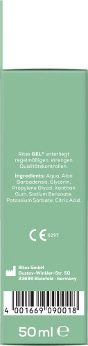 Ritex Gleitgel GEL+ BIO Aloe Vera online bestellen | MLLER