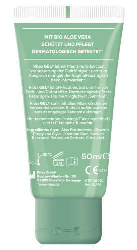 ritex bio gleitgel mit aloe vera Gleitgel: Mit diesen Produkten und Tipps zu intensiverem Sex main image 0