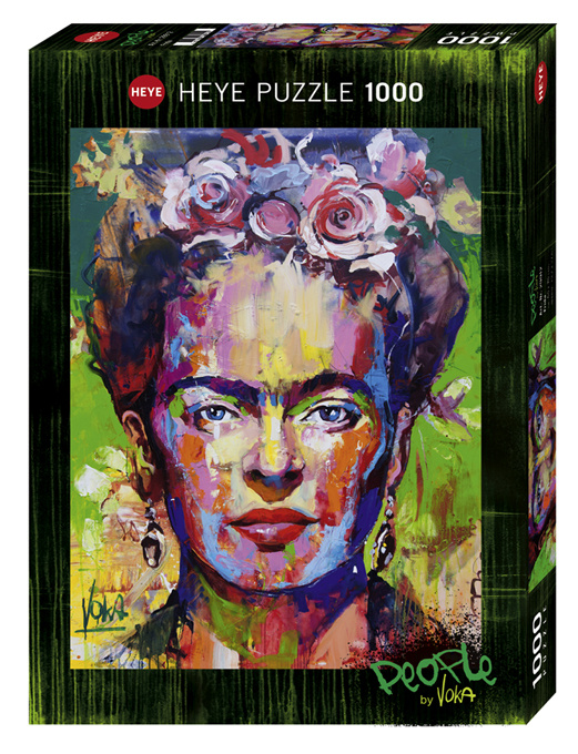 Art Puzzle 1000 Teile – Frida Motiv, Jedes Teil Ein Unikat