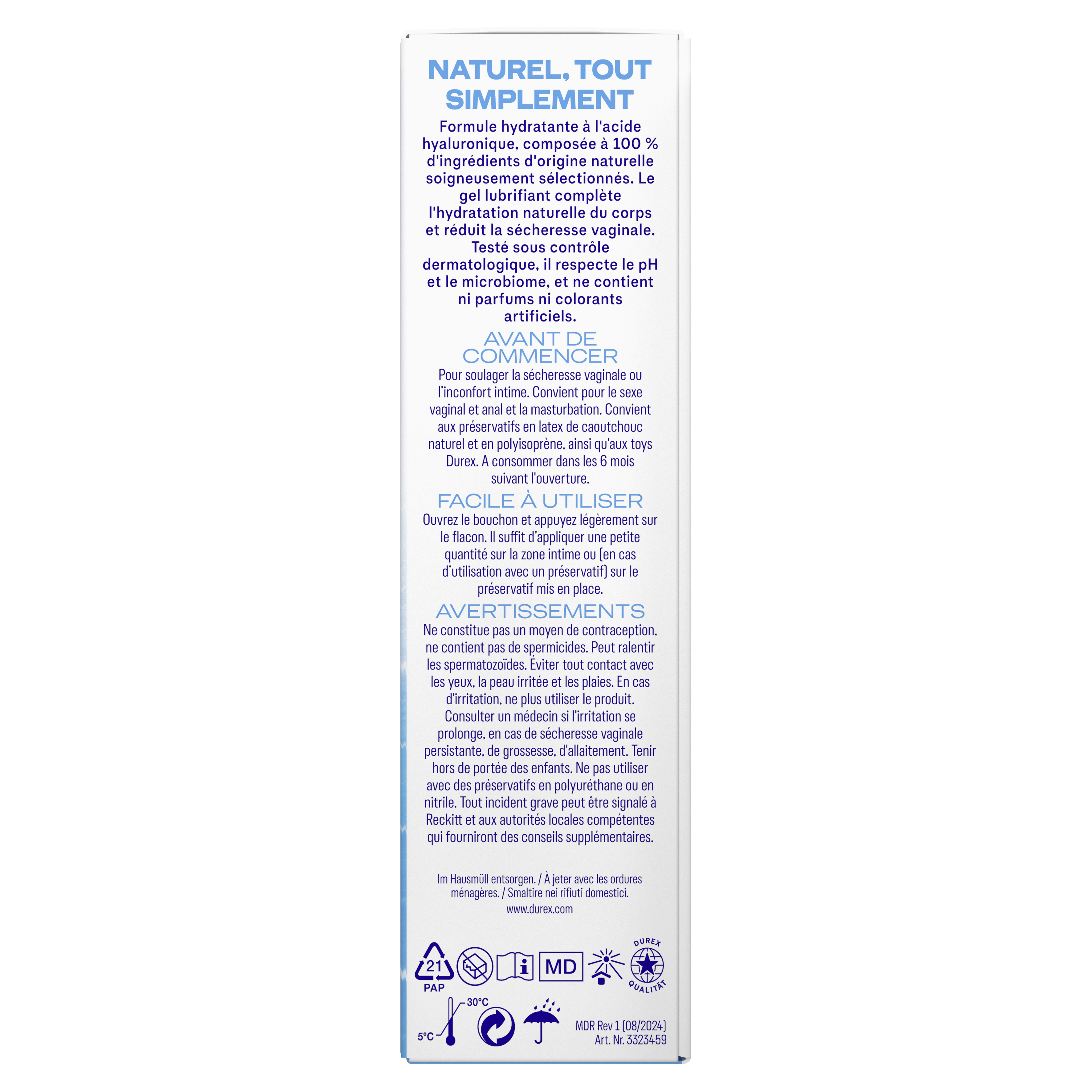 Durex Gleitgel Naturals Extra Feuchtigkeitsspendend online bestellen | MLLER Durex Gleitgel Naturals Extra Feuchtigkeitsspendend online bestellen | MLLER