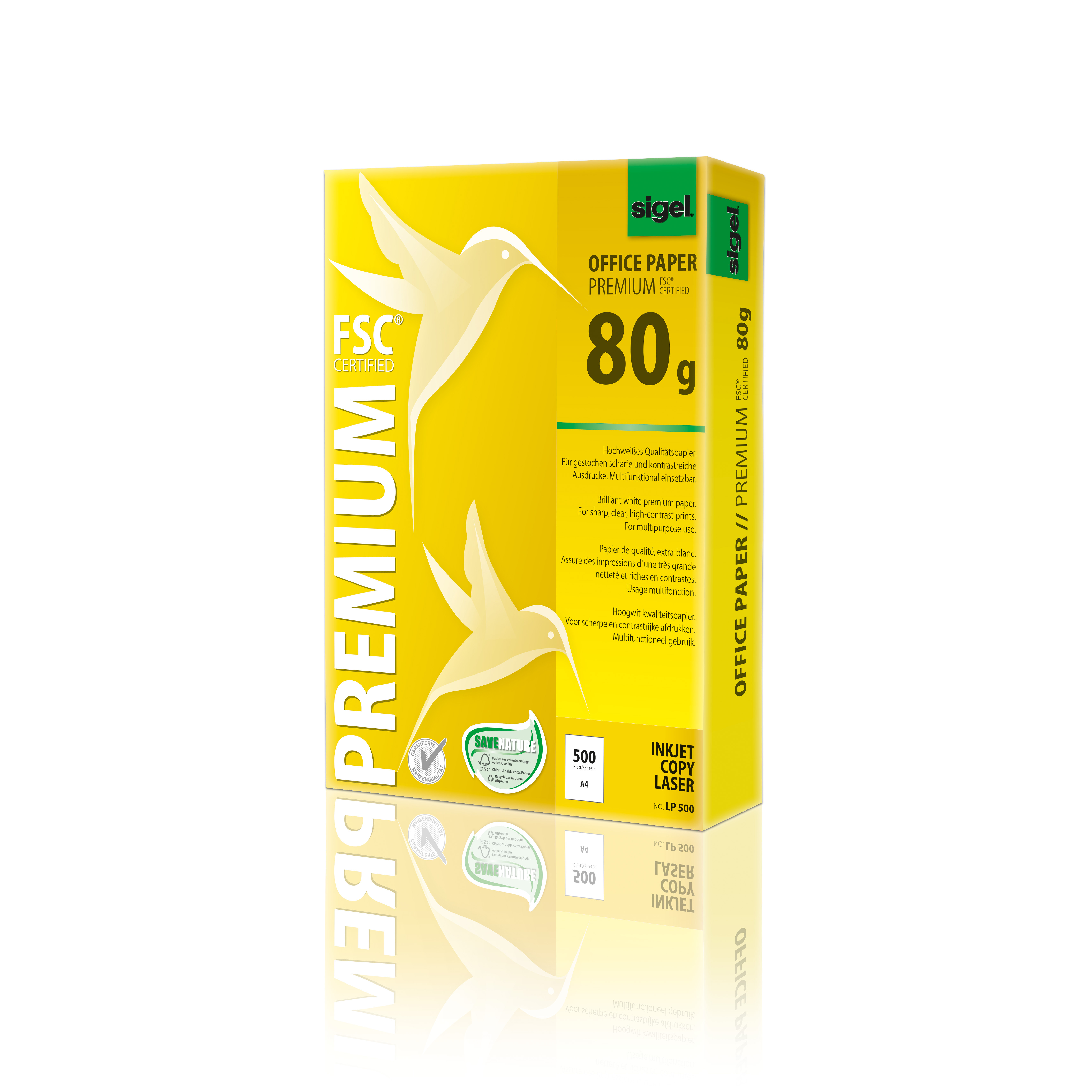 sigel Foto-Papier, DIN A4, 170 g/qm, 2-seitig glossy LP142 bei www sigel Foto-Papier, DIN A4, 170 g/qm, 2-seitig glossy LP142 bei www