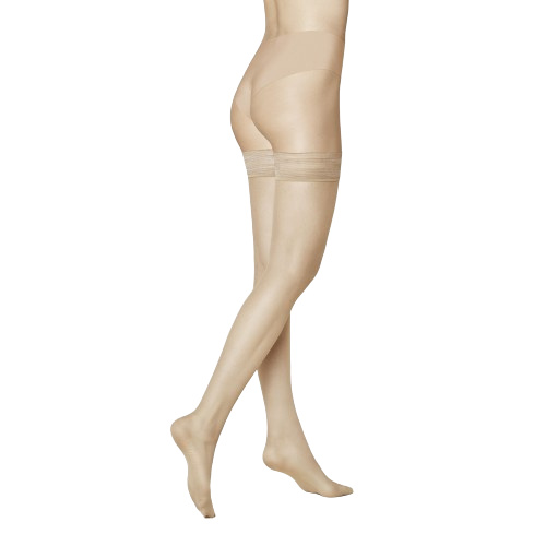 KUNERT Damen Söckchen Beauty 7 – Calzini Trasparenti 7 DEN, Tonalità Nude, Made In Germany