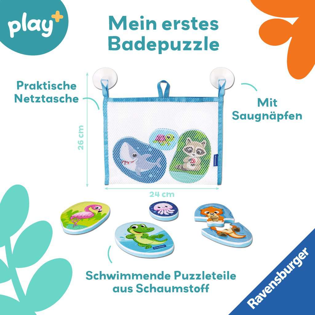 Play Magnetisches Holz-Fühl-Puzzle: Dschungel - ab 12