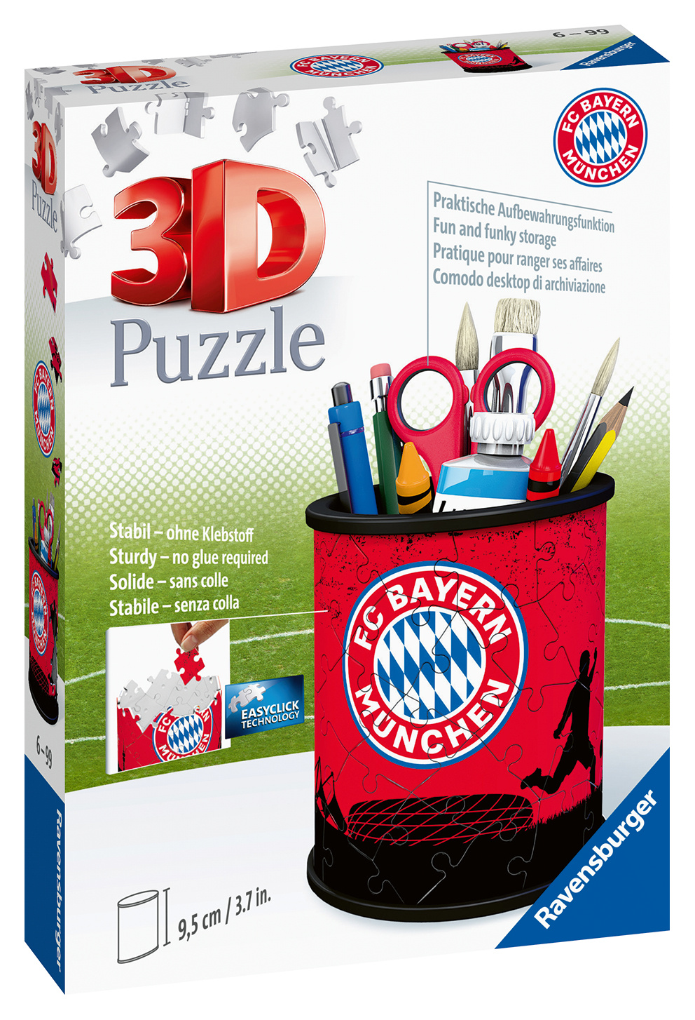 Ravensburger Puzzle - 3D Puzzle-Sonderformen - Utensilo - FC