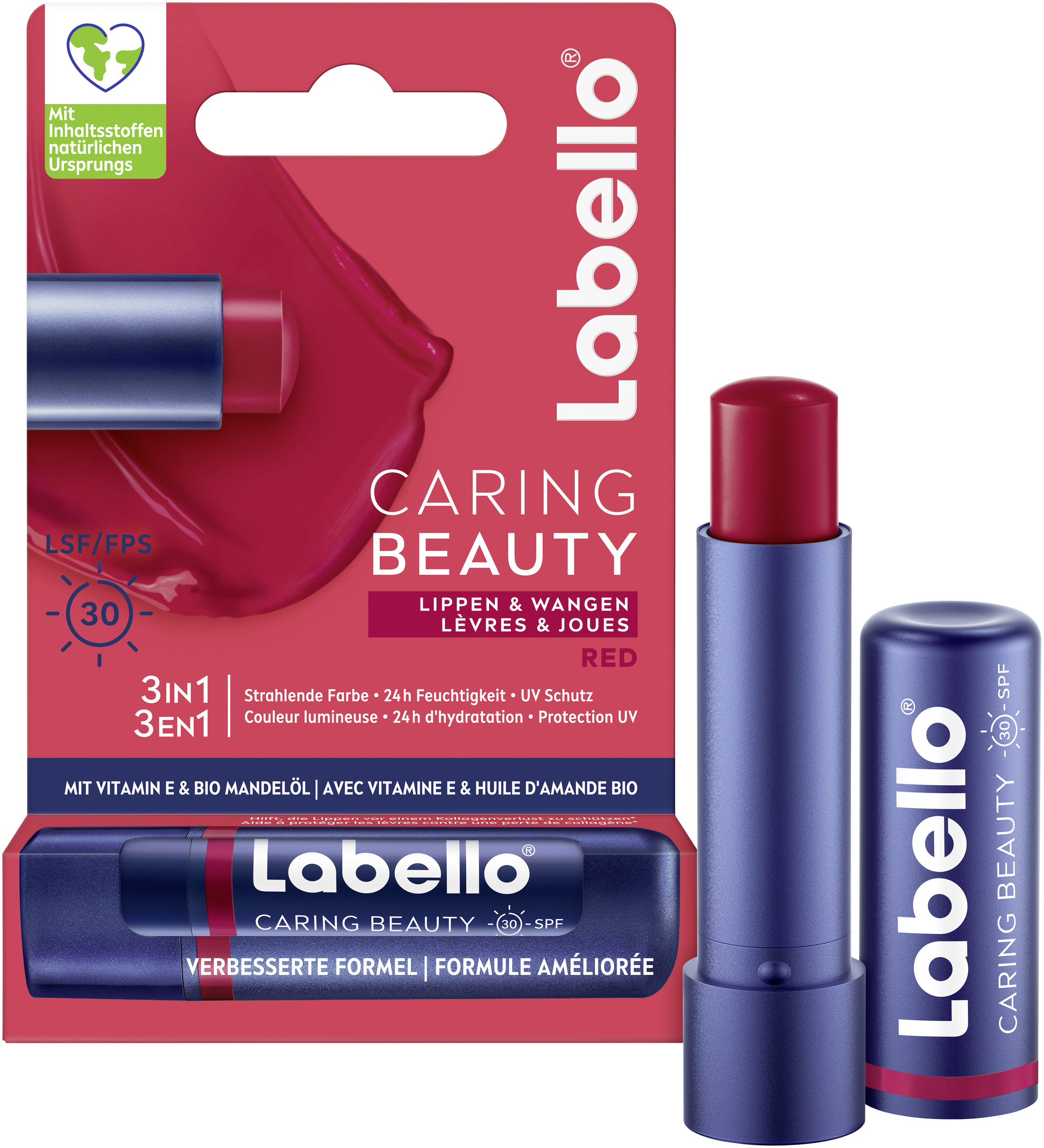 Labello Lippenpflege Classic Care Doppelpack – 2 Stück, Für Trockene Und Spröde Lippen, Besonders Pflegend
