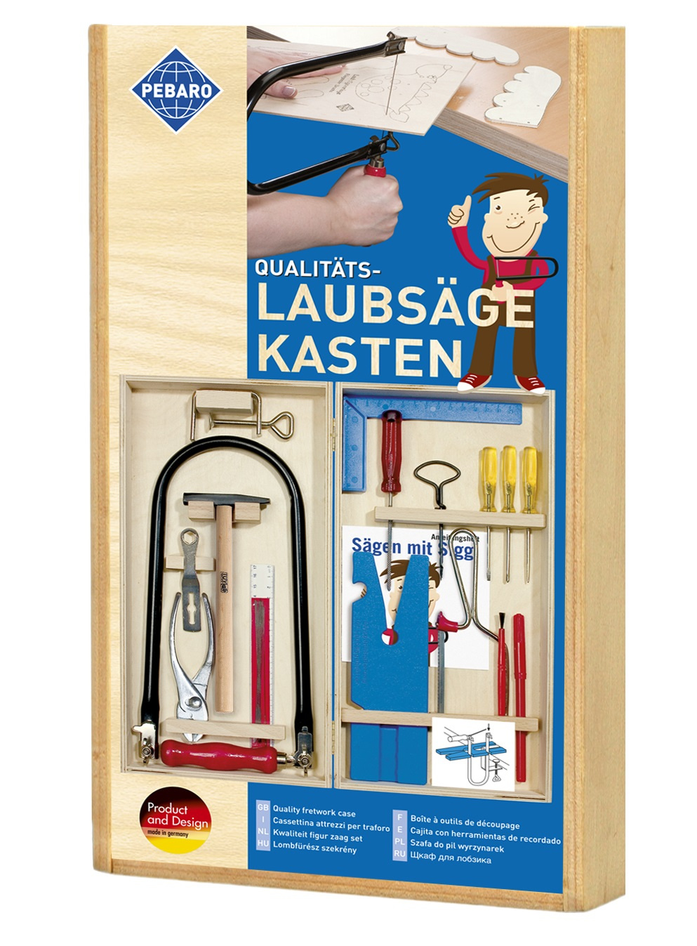 PEBARO 925P - Laubsäge-Set Im Tragegriff-Karton, Komplettes Set Mit … - Jetzt Bei