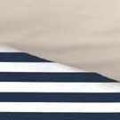 Dark Navy & Sunny Sand