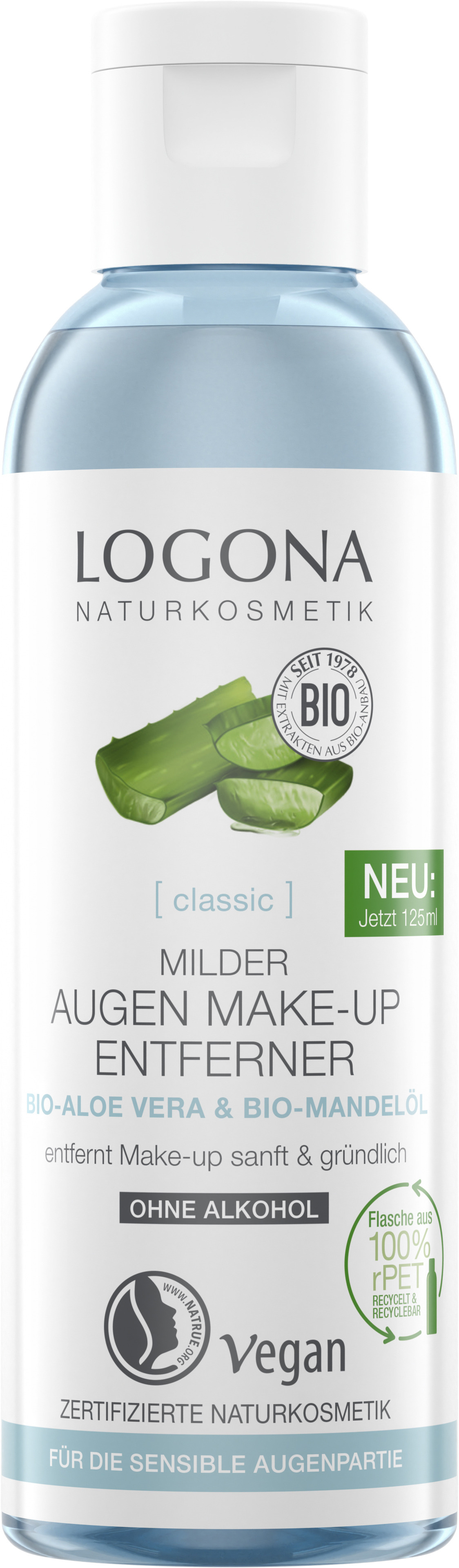LOGONA CLASSIC Milder Augen Make-up Entferner Bio-Aloe Vera online  bestellen | MLLER