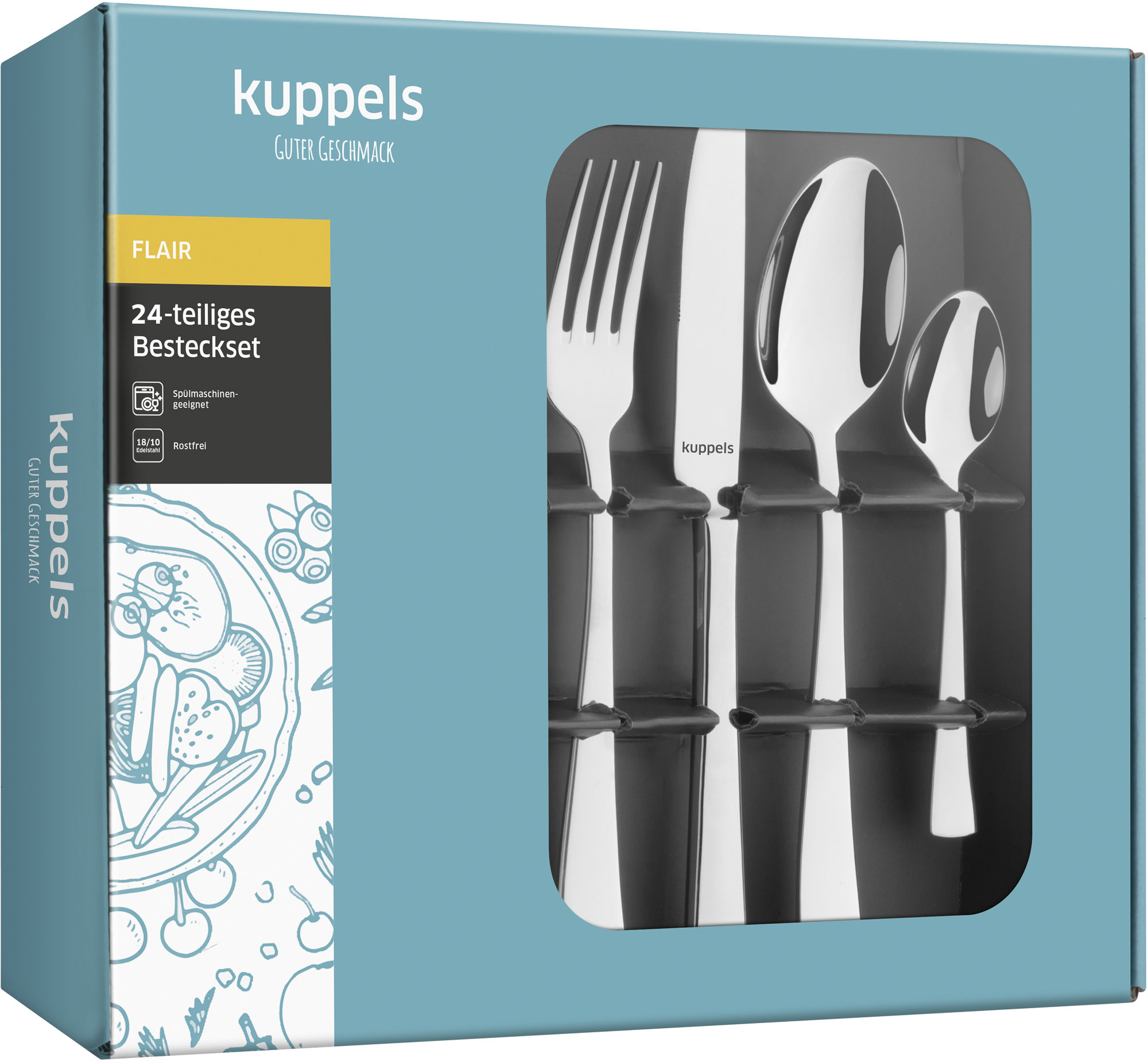 kuppels Besteckset Flair 24-tlg. online bestellen