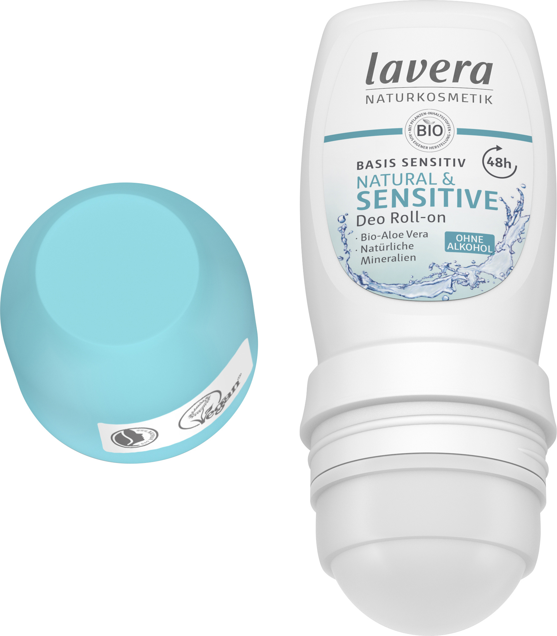Balea Deo Roll On Sensitive – 2er Pack (2x50 Ml) Mit Aloe Vera, 48h Schutz & Alkoholfrei