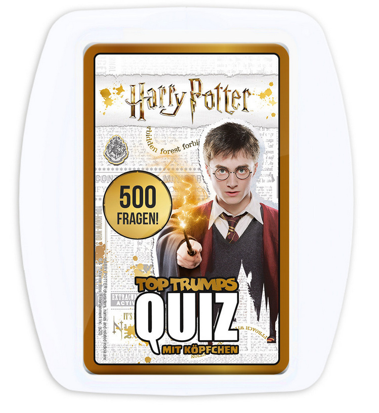 Winning Moves Top Trumps Battle Mat – Harry Potter, Kartenspiel Für 2–6 Spieler Ab 6 Jahren, Reisespiel