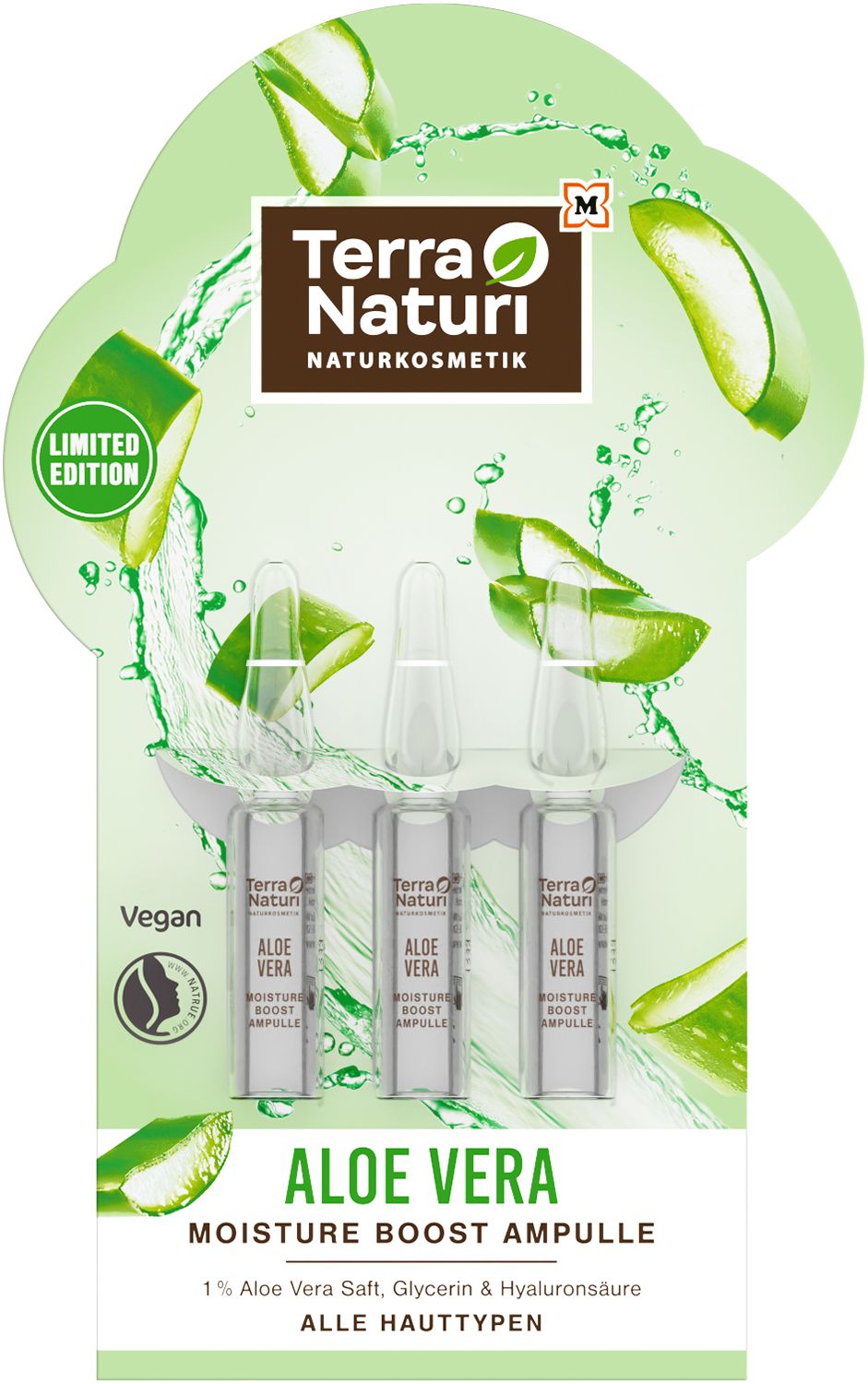 Terra Naturi ALOE VERA Moisture Boost Ampulle online bestellen | MLLER