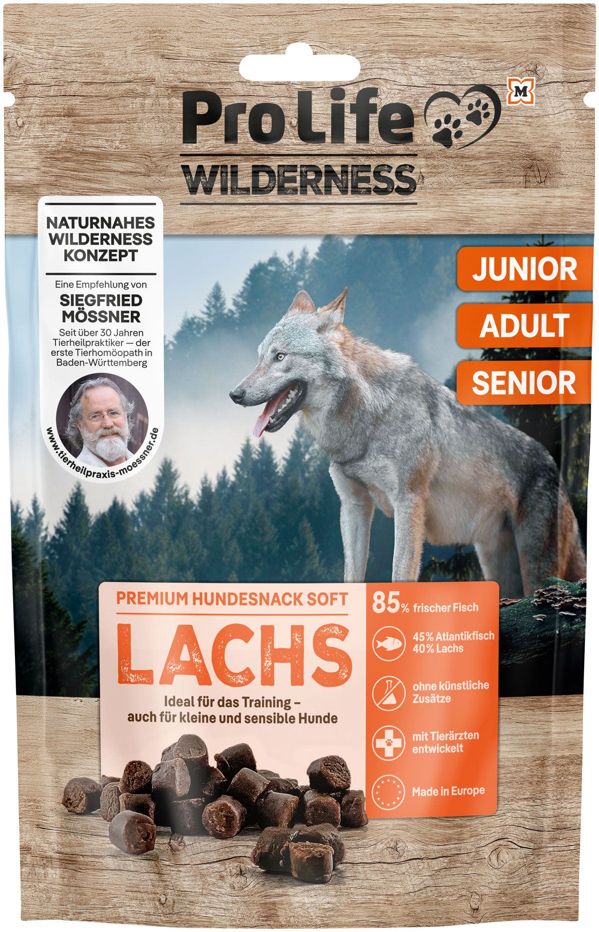 Pro Life Wilderness Hundesnack Soft Lachs online bestellen | MÜLLER