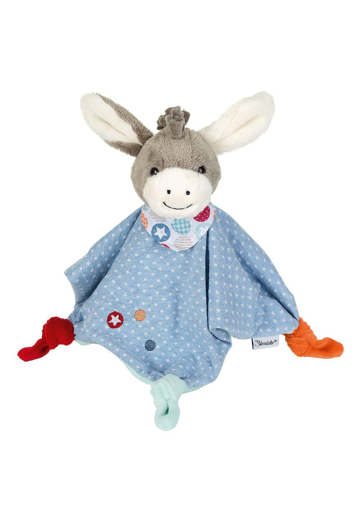 Sterntaler Peluche Cane Lucky Con Sonaglio - Morbido Ratina, Imbottito In Poliestere, Multicolore 3002426