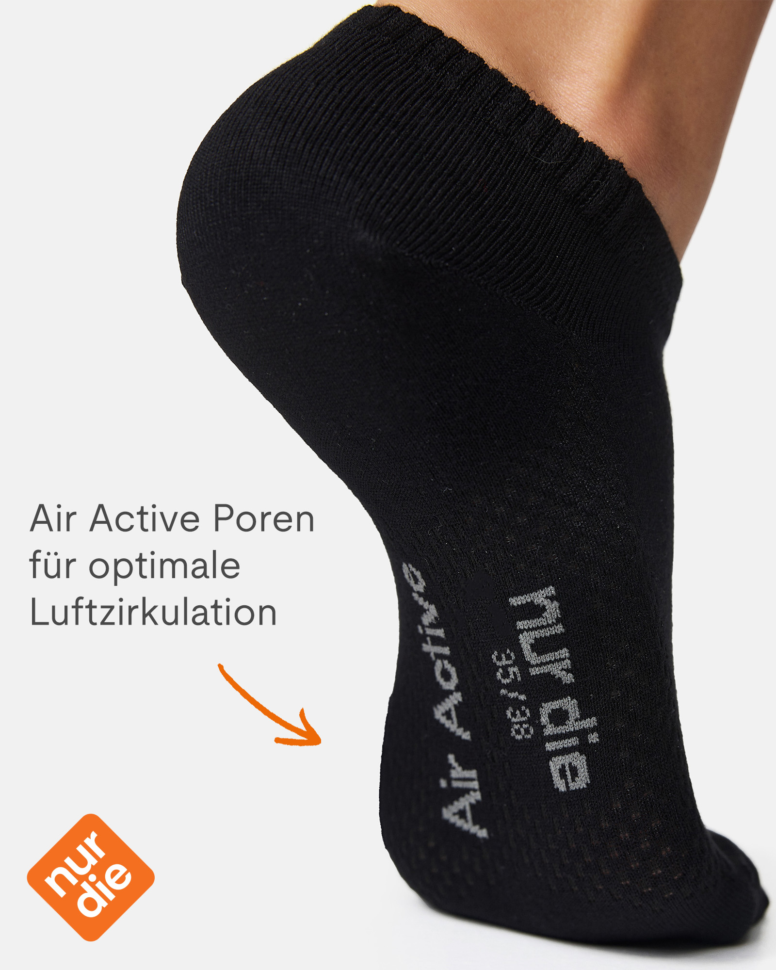 NUR DIE Damen Sneaker Socken Bambus 2er Pack online bestellen | MLLER
