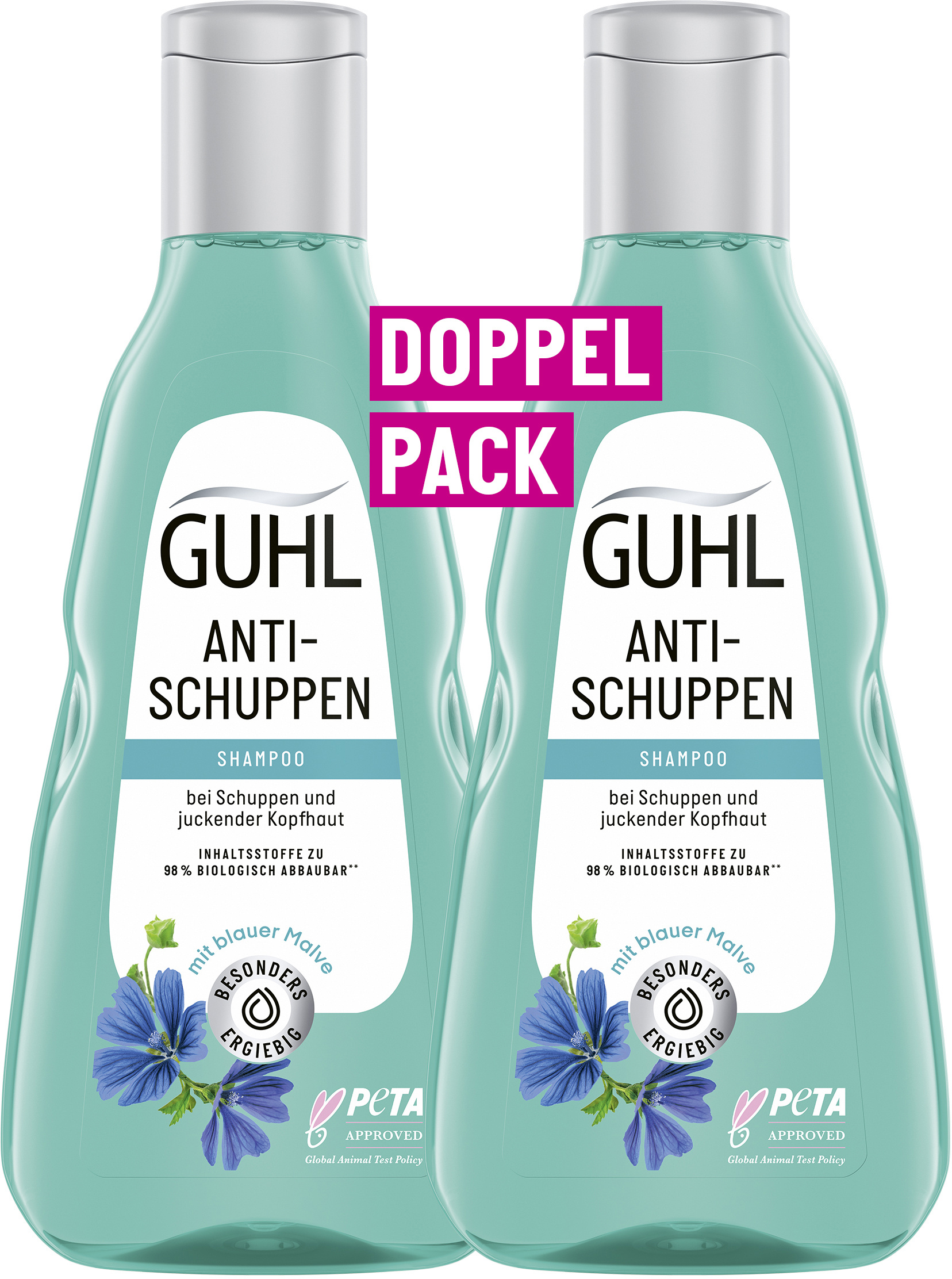 Good&All Shampoo Für Trockene, Juckende Kopfhaut – Mit Teebaumöl & Minze, Sulfatfrei, 400 Ml