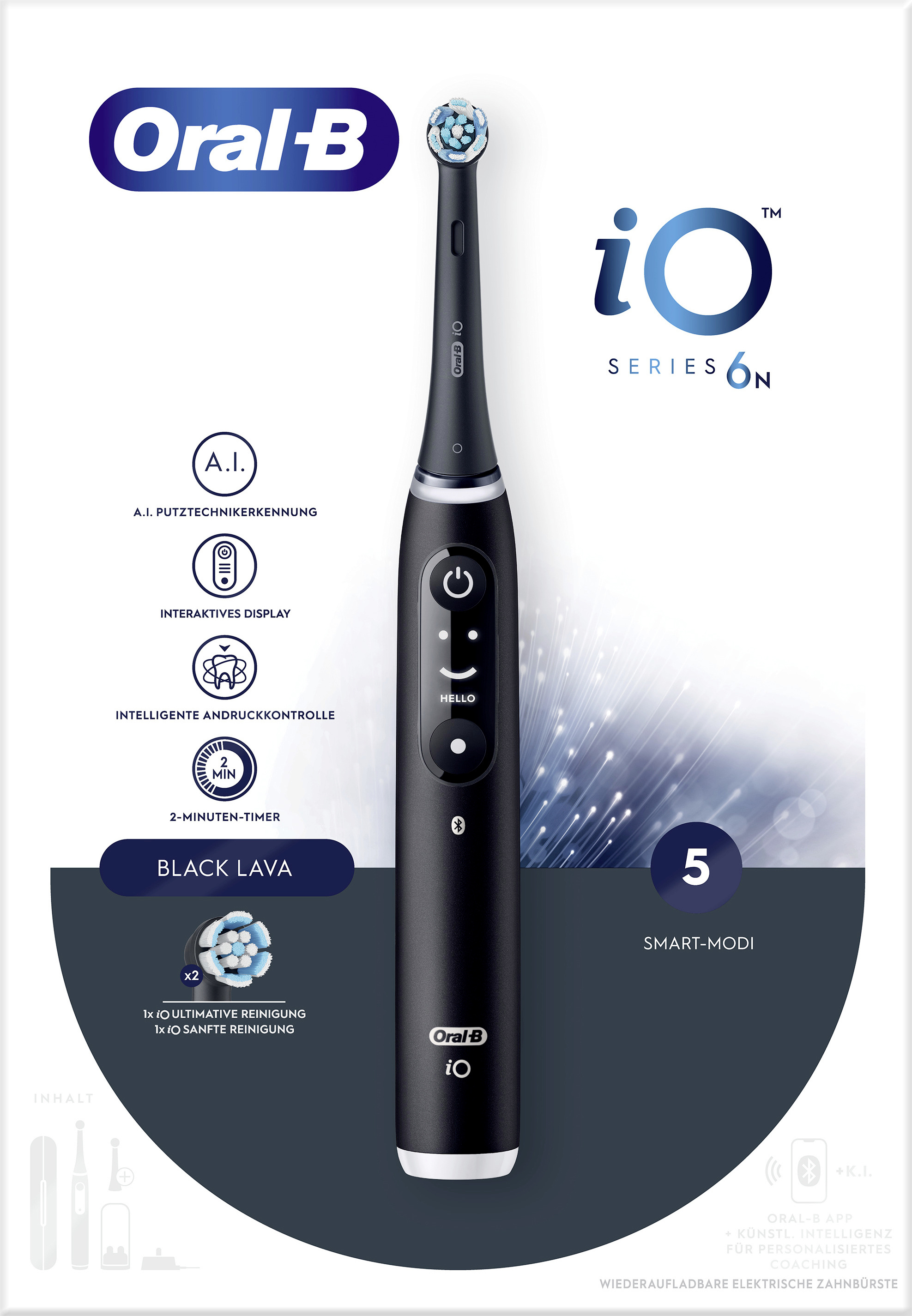 Oral-B iO Series 6 Black Lava online bestellen | MÜLLER