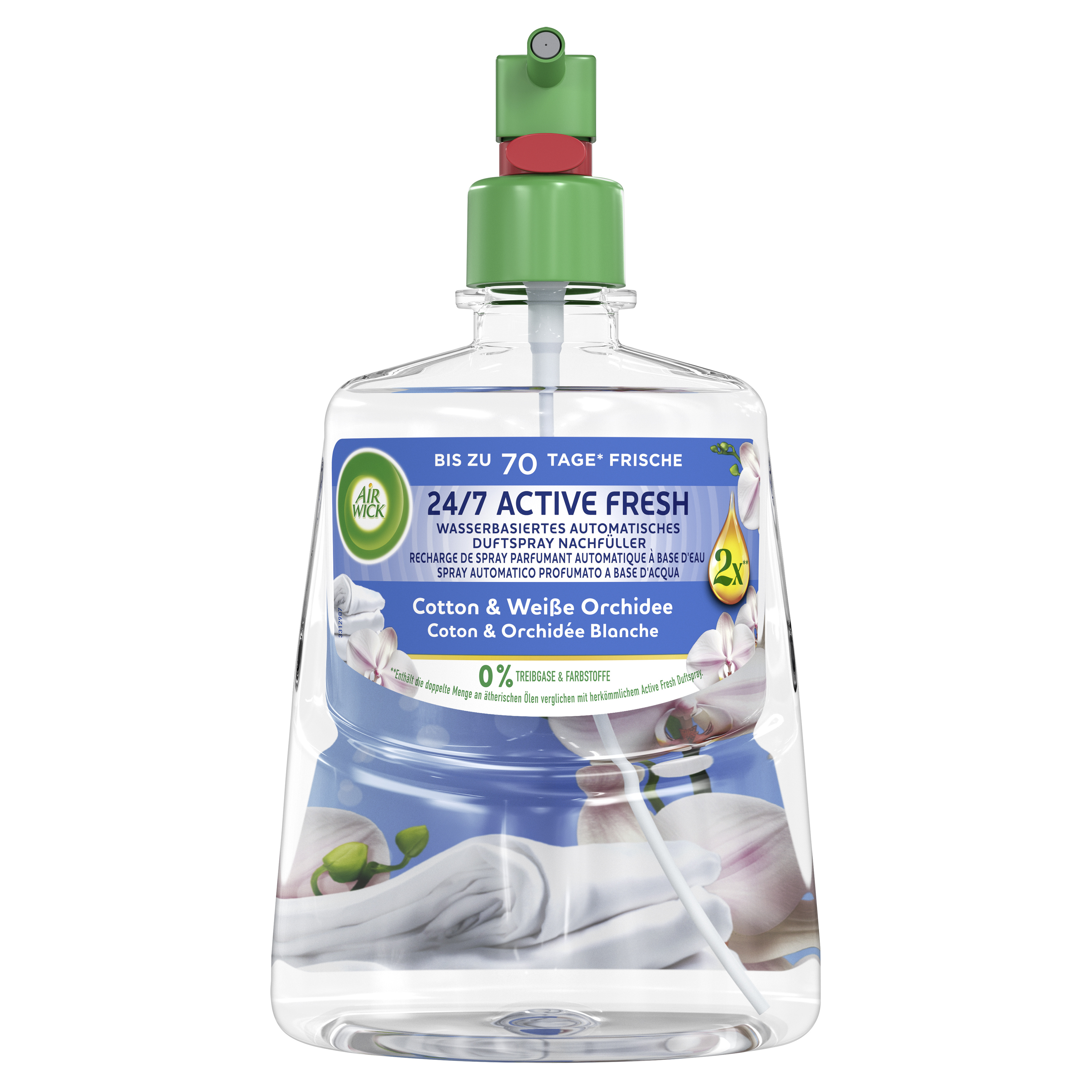 Air Wick Active Fresh Wasserbasiertes Automatisches Duftspray Nachfüller Cotton & Weißer Flieder online bestellen