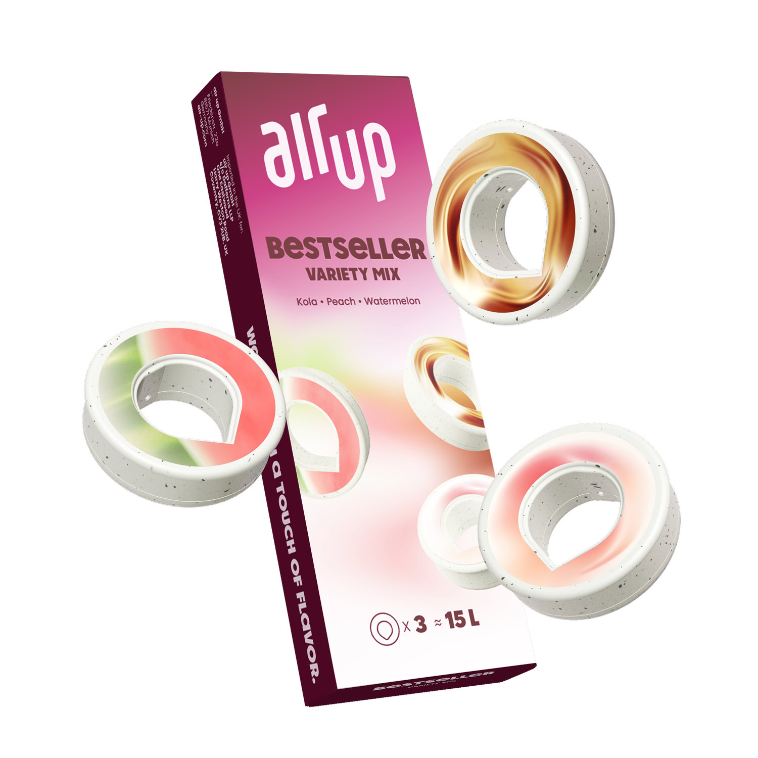 air up® Twist Pro Bottle 600ml Berry Pink online bestellen