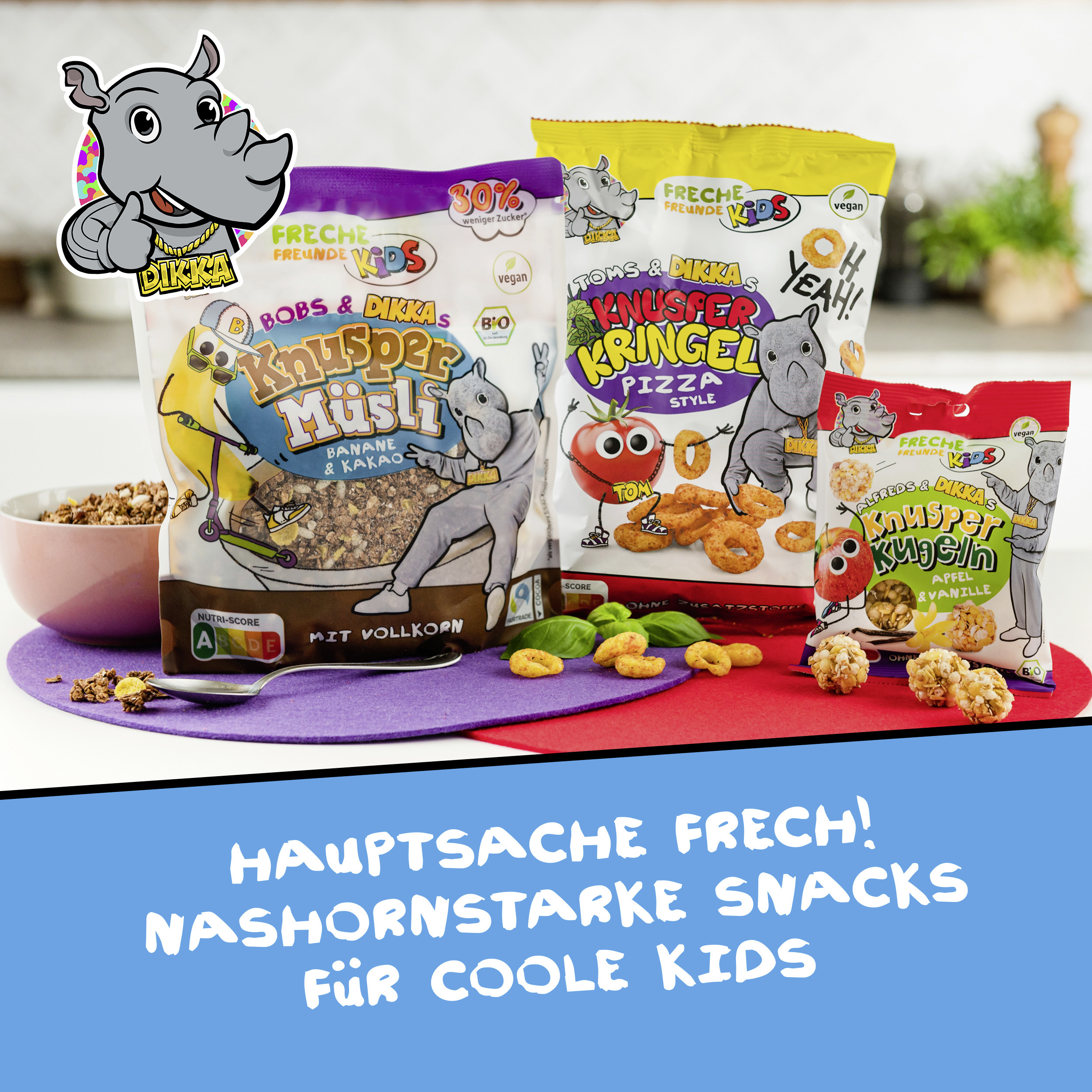 Freche Freunde Kids Bio Knusper Kringel Pizza Style online